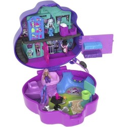 Polly Pocket-Monster High-Coffret 3 mini-figurines et 10 accessoires