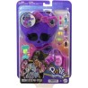 Polly Pocket-Monster High-Coffret 3 mini-figurines et 10 accessoires