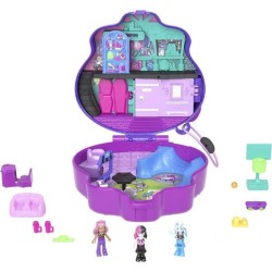 Polly Pocket-Monster High-Coffret 3 mini-figurines et 10 accessoires