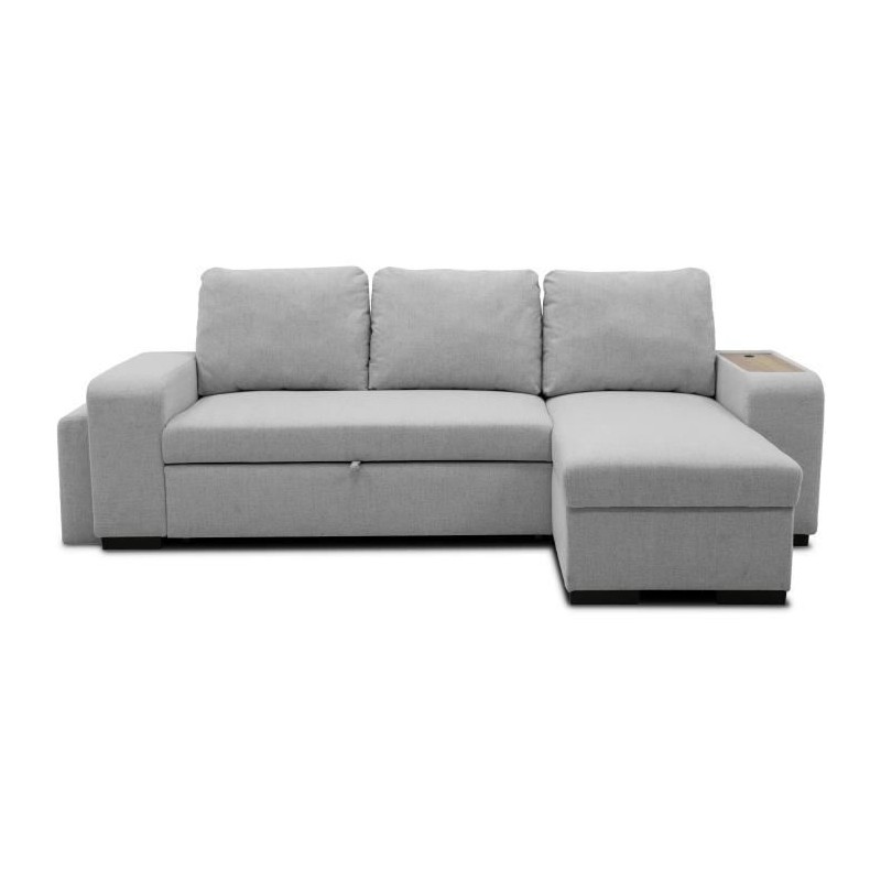 Canapé d'angle convertible réversible VALDO 3 a 4 places - Tissu Sou Canapé d'angle convertible réversible VALDO 3 a 4 places - Tissu Sou