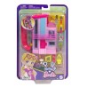 Polly Pocket-Maison de Reve Barbie-Coffret avec 3 mini-figurines HWP1
