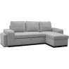 Canapé d'angle convertible réversible VALDO 3 a 4 places - Tissu Sou