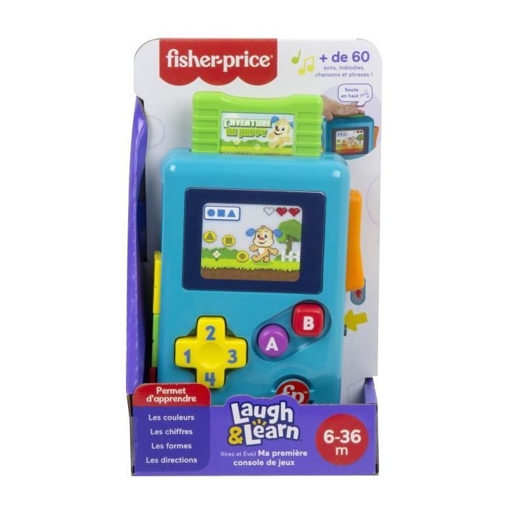 Fisher-Price-Ma Premiere Console de Jeu-Jouet d'éveil pour bébés HXB59 Fisher-Price-Ma Premiere Console de Jeu-Jouet d'éveil pour bébés HXB59