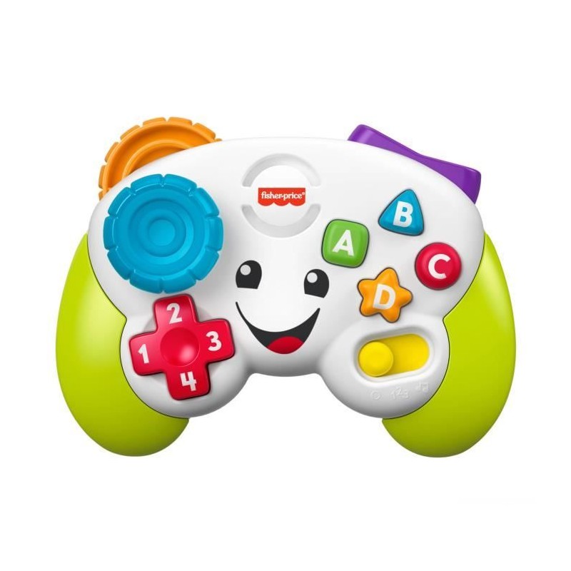 Fisher-Price-Manette de jeu et d'apprentissage Rires et Éveil HXB63 Fisher-Price-Manette de jeu et d'apprentissage Rires et Éveil HXB63