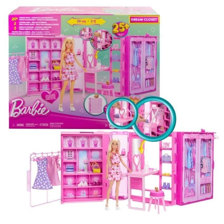 Barbie-Dressing de Reve-Coffret HXD58 Barbie-Dressing de Reve-Coffret HXD58