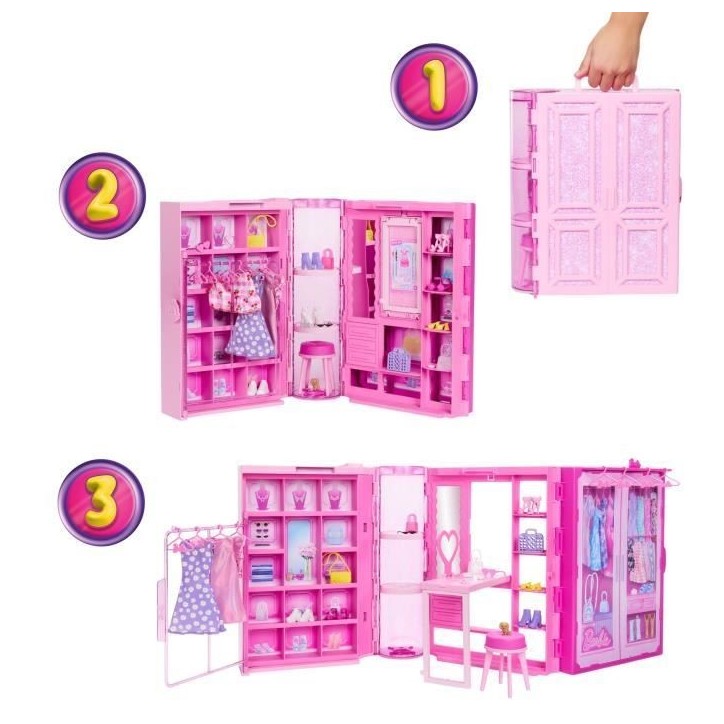 Barbie-Dressing de Reve-Coffret HXD58 Barbie-Dressing de Reve-Coffret HXD58
