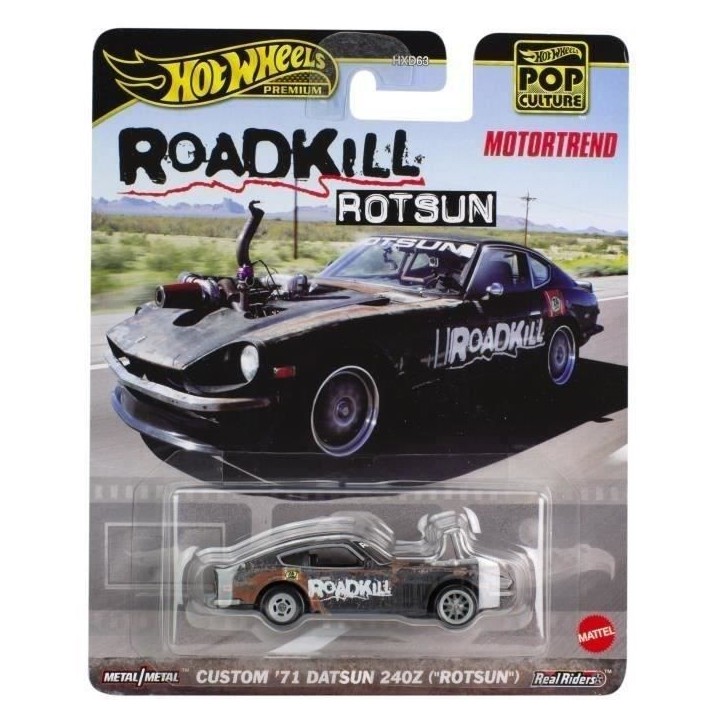 Hot Wheels-Pop Culture-Réplique de véhicule premium échelle 1/64 HXD63 Hot Wheels-Pop Culture-Réplique de véhicule premium échelle 1/64 HXD63