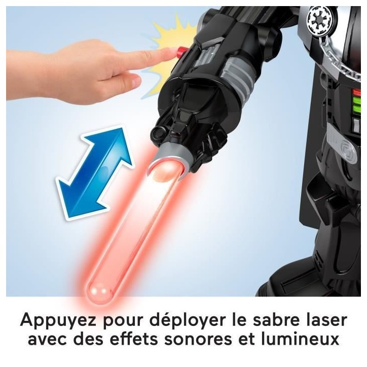 Fisher-Price Imaginext-Robot Dark Vador STAR WARS de plus de 60 cm HXG51 Fisher-Price Imaginext-Robot Dark Vador STAR WARS de plus de 60 cm HXG51