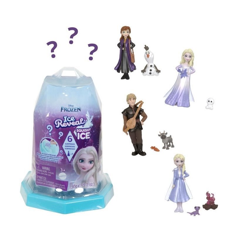 La Reine des Neiges Mattel Poupée Disney Coffret Ice Reveal HXH17