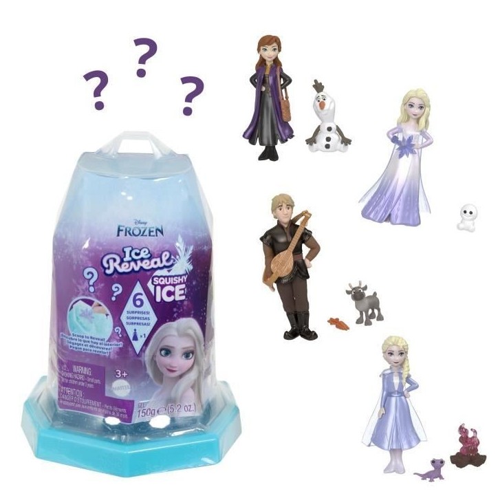 La Reine des Neiges Mattel Poupée Disney Coffret Ice Reveal HXH17 La Reine des Neiges Mattel Poupée Disney Coffret Ice Reveal HXH17