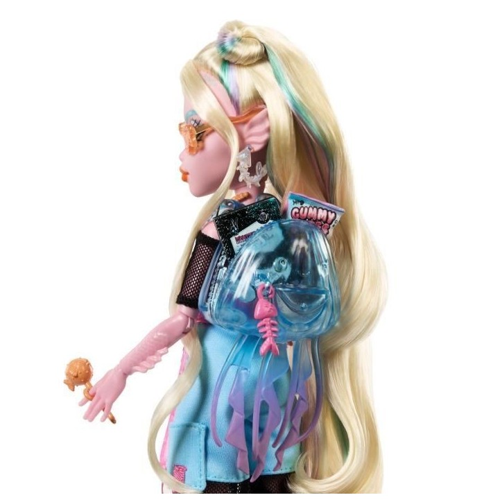 Monster High-Poupée Lagoona Blue-Poupée avec animal et accessoires HXH75 Monster High-Poupée Lagoona Blue-Poupée avec animal et accessoires HXH75