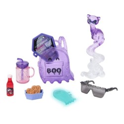 Monster High-Spectra Vondergeist-Poupée, furet Rhuen et accessoires H