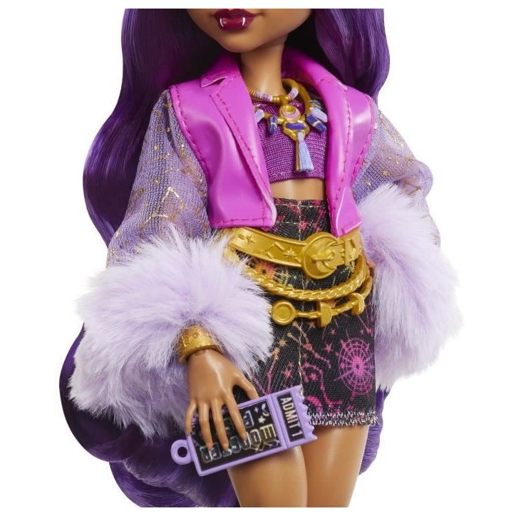 Monster High-Poupée Clawdeen Wolf avec tenue pour le Monster Fest HXH80 Monster High-Poupée Clawdeen Wolf avec tenue pour le Monster Fest HXH80