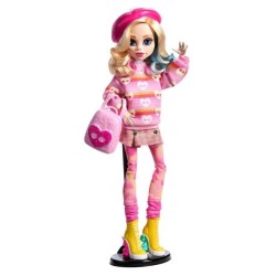 Monster High-Enid Sinclair-Poupée en tenue rose avec accessoires - Mo