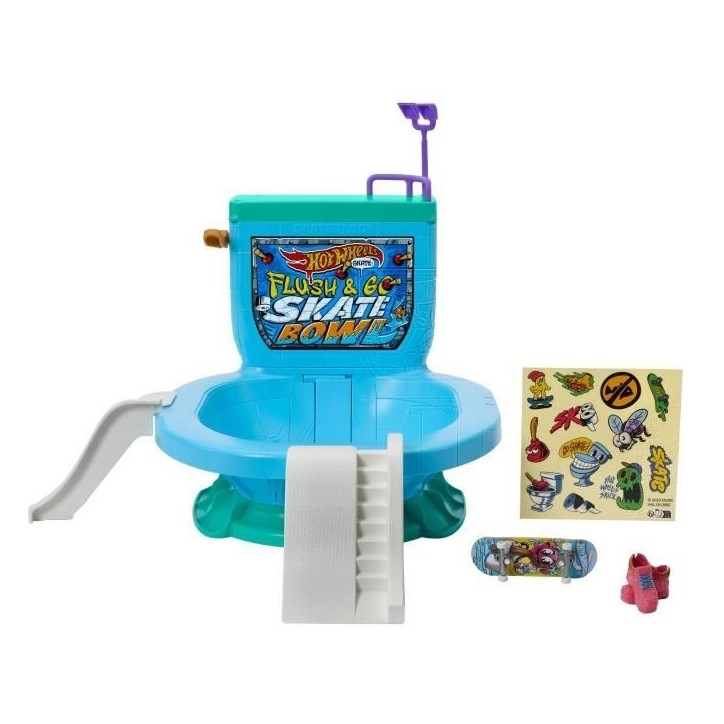 Hot Wheels Skate-Tirez la Chasse : C'est Parti !-Coffret fingerboard HXL16