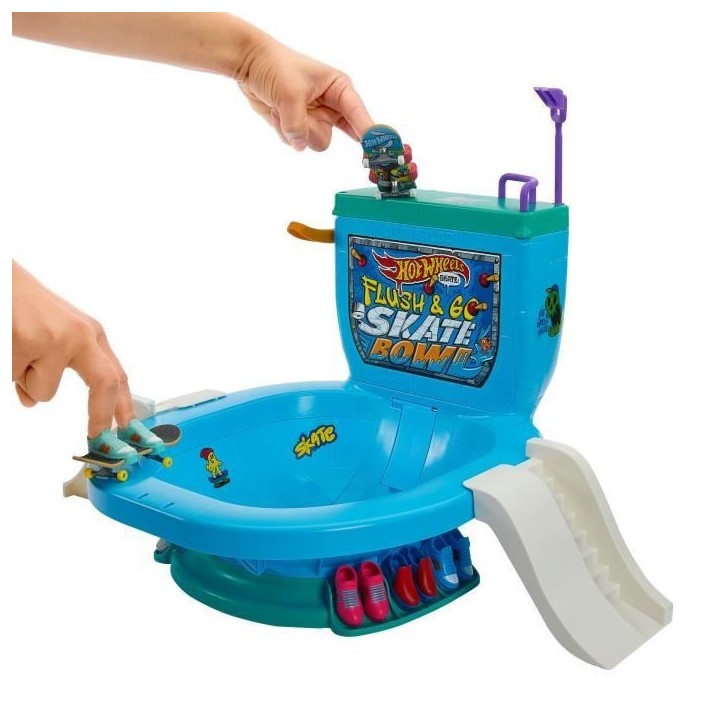 Hot Wheels Skate-Tirez la Chasse : C'est Parti !-Coffret fingerboard HXL16