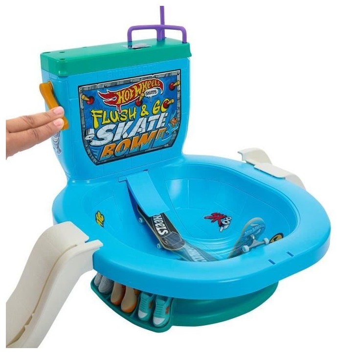 Hot Wheels Skate-Tirez la Chasse : C'est Parti !-Coffret fingerboard HXL16