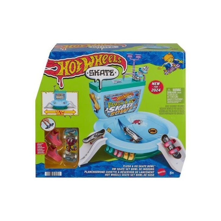 Hot Wheels Skate-Tirez la Chasse : C'est Parti !-Coffret fingerboard HXL16