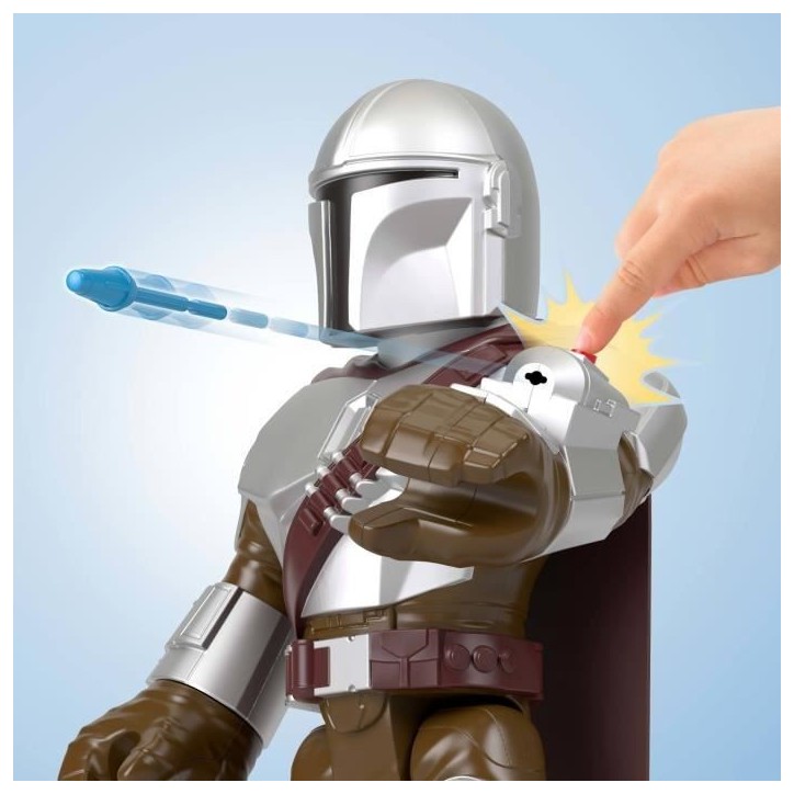 Imaginext-STAR WARS-Figurine XXL The Mandalorian, 40 cm HXT20 Imaginext-STAR WARS-Figurine XXL The Mandalorian, 40 cm HXT20