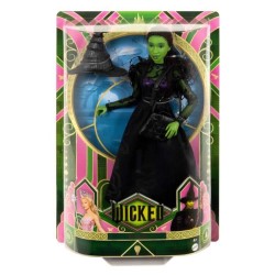 Mattel-Wicked-Poupée Elphaba avec accessoires et habillages amovibles