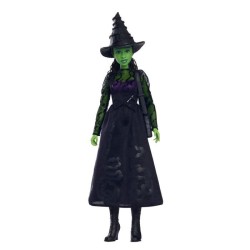 Mattel-Wicked-Poupée Elphaba avec accessoires et habillages amovibles