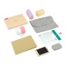 FISHER-PRICE Set de télétravail en Bois, 9 éléments avec ordinateu