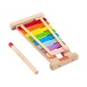 Fisher-Price-Xylophone en bois, instrument de musique avec 2 pieces H