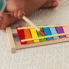 Fisher-Price-Xylophone en bois, instrument de musique avec 2 pieces H