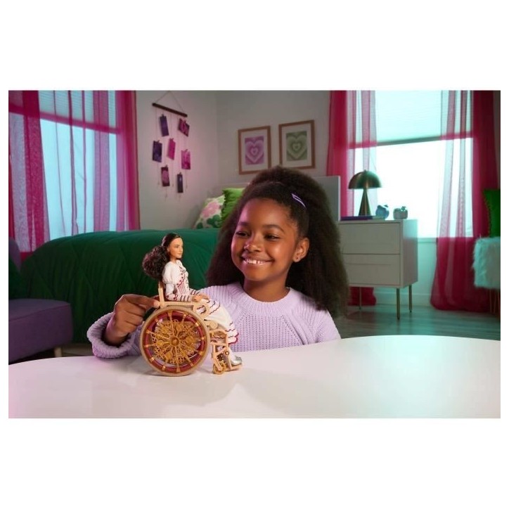 Mattel-Wicked-Poupée Nessarose avec tenue et accessoires - Wicked - HXY36 Mattel-Wicked-Poupée Nessarose avec tenue et accessoires - Wicked - HXY36