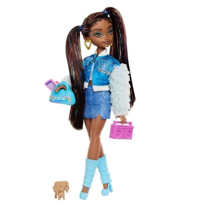 BARBIE équipe de Reve « Brooklyn »-Poupée et 8 accessoires - Barbie - HYC22 BARBIE équipe de Reve « Brooklyn »-Poupée et 8 accessoires - Barbie - HYC22