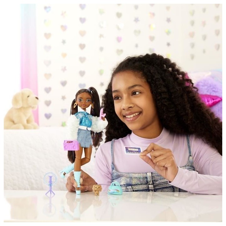 BARBIE équipe de Reve « Brooklyn »-Poupée et 8 accessoires - Barbie - HYC22 BARBIE équipe de Reve « Brooklyn »-Poupée et 8 accessoires - Barbie - HYC22