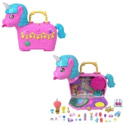 Polly Pocket-Les licornes font la fete-Coffret avec 2 mini-figurines