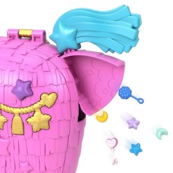 Polly Pocket-Les licornes font la fete-Coffret avec 2 mini-figurines