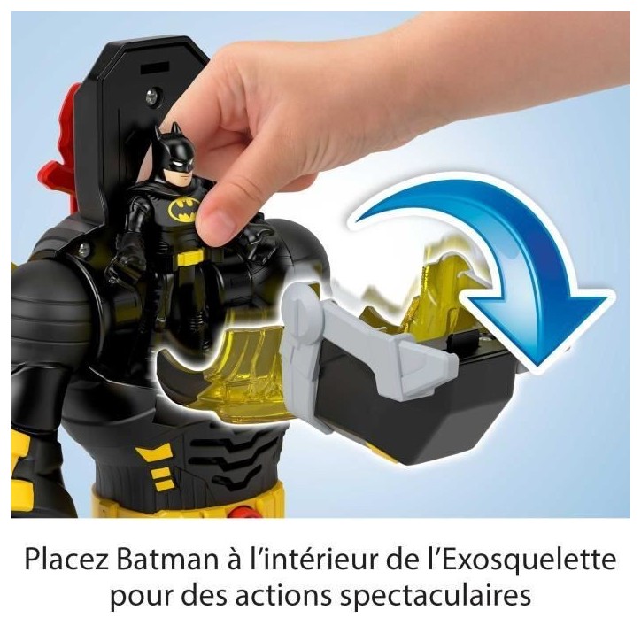 Fisher-Price-DC Super Friends Batman dans son Exosquelette-robot - Imaginext - HYG31