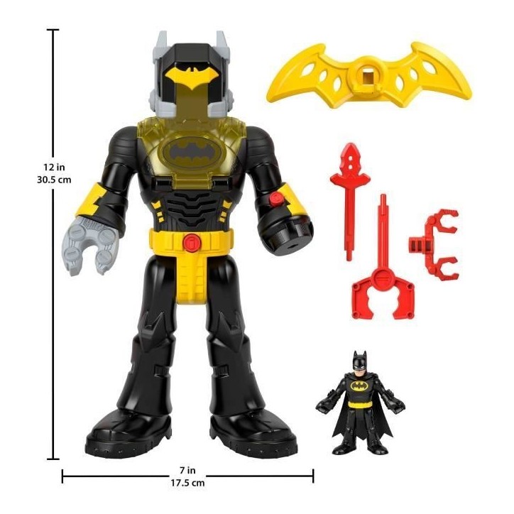 Fisher-Price-DC Super Friends Batman dans son Exosquelette-robot - Imaginext - HYG31