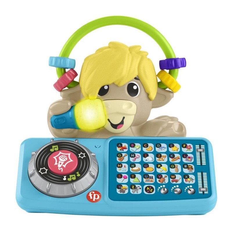 Fisher-Price-Link Squad Yack Lettres-Jouet d'éveil musical HYK96 Fisher-Price-Link Squad Yack Lettres-Jouet d'éveil musical HYK96