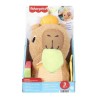 Fisher-Price-Mon Capybara Câlins-Peluche Anneau De Dentition Et Hoche