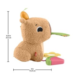 Fisher-Price-Mon Capybara Câlins-Peluche Anneau De Dentition Et Hoche
