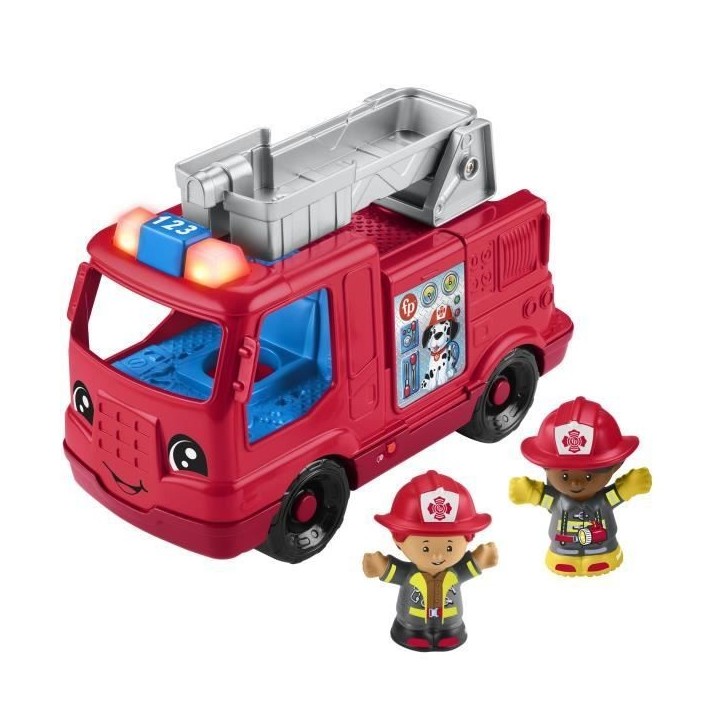 Fisher-Price-Little People-Camion de pompiers version multilingue HYR88