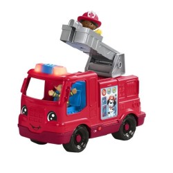 Fisher-Price-Little People-Camion de pompiers version multilingue HYR8