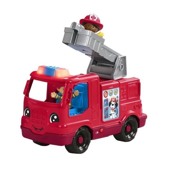 Fisher-Price-Little People-Camion de pompiers version multilingue HYR88