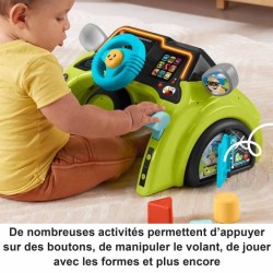FISHER-PRICE Rires et éveil-Centre d'activités Ma Premiere Voiture -