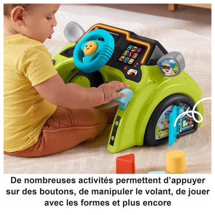 FISHER-PRICE Rires et éveil-Centre d'activités Ma Premiere Voiture - Fisher-Price - HYR92 FISHER-PRICE Rires et éveil-Centre d'activités Ma Premiere Voiture - Fisher-Price - HYR92