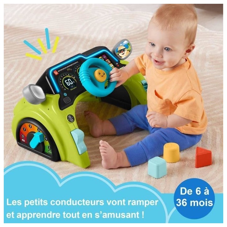 FISHER-PRICE Rires et éveil-Centre d'activités Ma Premiere Voiture - Fisher-Price - HYR92 FISHER-PRICE Rires et éveil-Centre d'activités Ma Premiere Voiture - Fisher-Price - HYR92