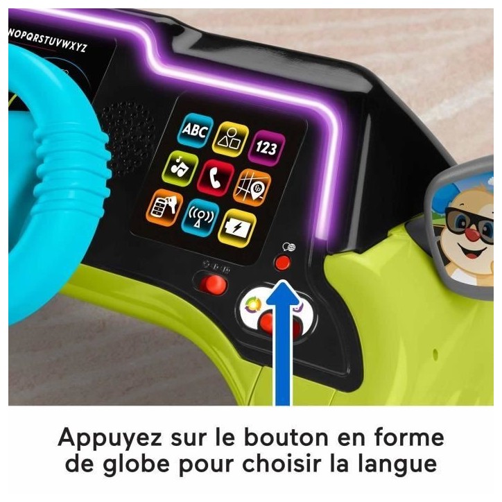 FISHER-PRICE Rires et éveil-Centre d'activités Ma Premiere Voiture - Fisher-Price - HYR92 FISHER-PRICE Rires et éveil-Centre d'activités Ma Premiere Voiture - Fisher-Price - HYR92