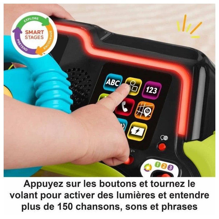 FISHER-PRICE Rires et éveil-Centre d'activités Ma Premiere Voiture - Fisher-Price - HYR92 FISHER-PRICE Rires et éveil-Centre d'activités Ma Premiere Voiture - Fisher-Price - HYR92