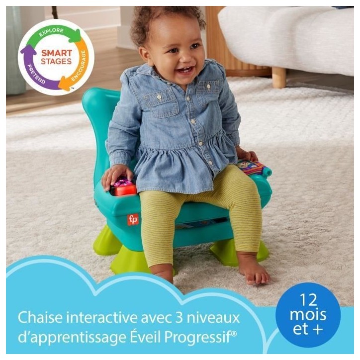 Fisher-Price-Rires et Éveil-Chaise Éveil Progressif électronique HYR97 Fisher-Price-Rires et Éveil-Chaise Éveil Progressif électronique HYR97
