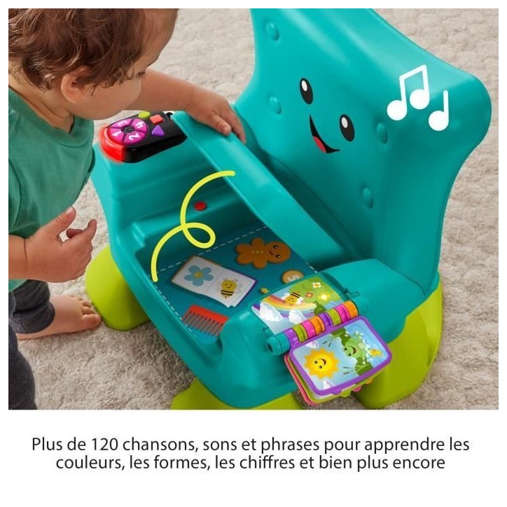 Fisher-Price-Rires et Éveil-Chaise Éveil Progressif électronique HYR97 Fisher-Price-Rires et Éveil-Chaise Éveil Progressif électronique HYR97