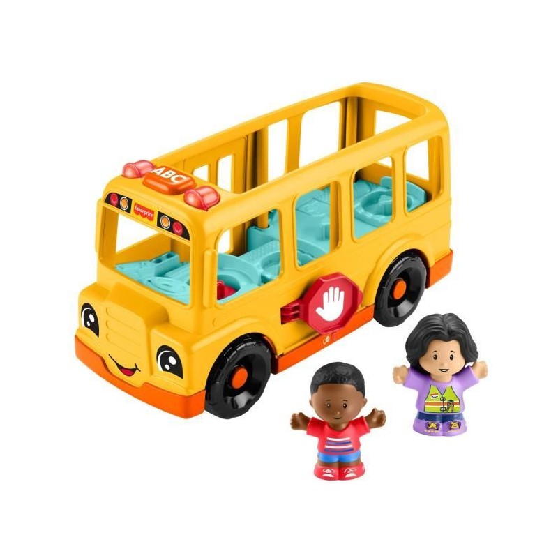 Fisher-Price Little People-Le Bus Scolaire-Véhicule musical a pousser Fisher-Price Little People-Le Bus Scolaire-Véhicule musical a pousser