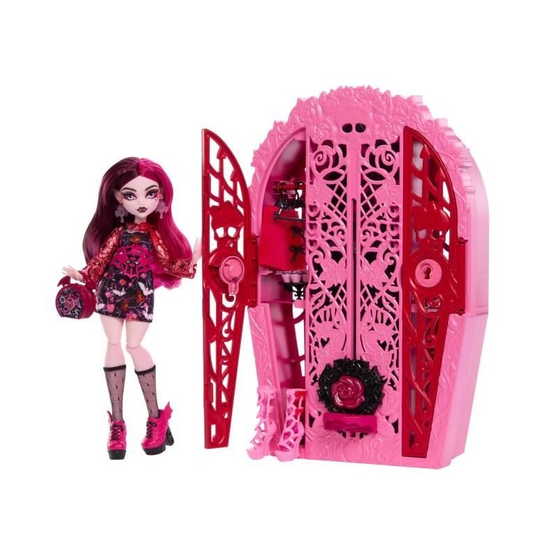 MONSTER HIGH Coffret Monstrueux Secrets énigmes du jardin Draculaura MONSTER HIGH Coffret Monstrueux Secrets énigmes du jardin Draculaura